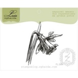 Акриловий штамп Lesia Zgharda Нарцис FL068, 4,6*5,5см