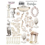 Набір наліпок (стікерів) 18 шт. Nostalgia #157, ТМ Фабрика Декору