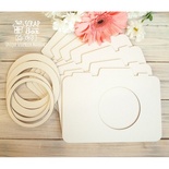 Основа для альбома фотоаппарат прямоугольный (7 шт. объектив шейкер) Оs-065