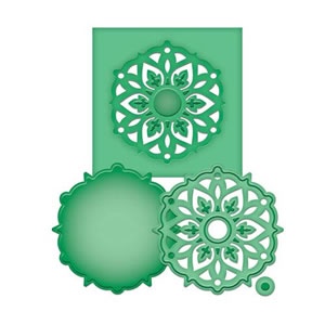 Ножі для вирубки від Spellbinders - Die D - LitesTM - Medallion Eight, S2 - 023