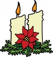 Ніж для вирубки Christmas CandleLight від Cheery Lynn Designs