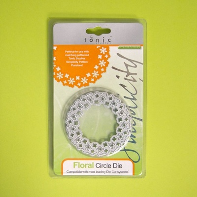 ЦІНУ ЗНИЖЕНО! Ніж для вирубки Tonic studiOs-Floral Circle Die