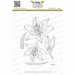 Набор акриловых штампов Lesia Zgharda Лілія FL231