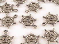 Підвіска металева Штурвал, розмір 15мм, 1 шт.