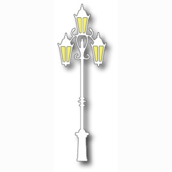 Нож для вырубки от Poppystamps - Village Lamp Post