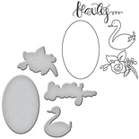 Ніж для вирубки + штампи від Spellbinders - Quite Contrary - Debi Adams - Beauty & Elegance