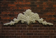 Пластиковий декор від E.В.A - Вензель, 10,5x3,5см