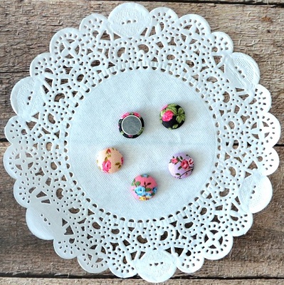 Фишки тканевые от Hobby&You - Бохо, ассорти, 5 шт