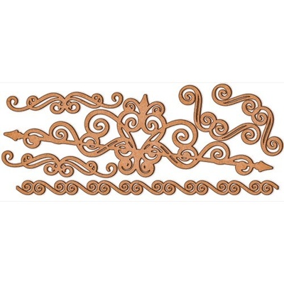 Набір декоративних елементів для шедоубокса №11, ТМ Фабрика Декору