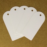 Мітка "Білий полялянець", 9x4 см, 1 шт