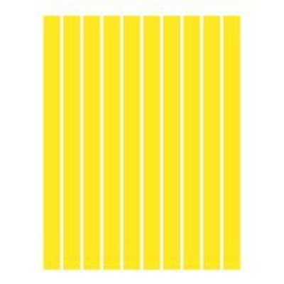 Набор полосок бумаги для квиллинга, 1 цвет (желтый интенсив), 5х295мм, 80 г/м2, 200 шт.