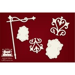 Чипборд Scrapiniec - Secret Garden - Декор