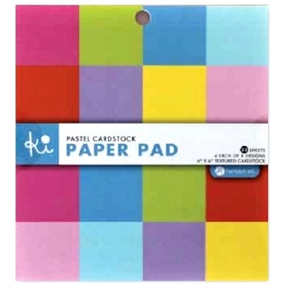 Набор кардстока Hampton Art - Pastel cardstock, 15х15 см, 32 листа