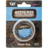 Матовий віск від Prima Marketing - Finnabair Art Alchemy Matte Wax - Patina Blue, 20 мл