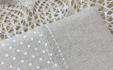 Альбом от Светланы Ковтун в класс. переплете с ткан. покрытием, лен комбинир. верт. пес.-серый гор. и пес.серый, 20х20 см, 4 разворота, расст. 1 см