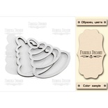 Заготовка для шейкера Пирамидка, цвет молочный, ТМ Фабрика Декора