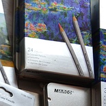 Карандаши цветные, 24 цвета, шестигранные, Marco Raffine