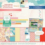Набір паперу DCWV - Sunday Afternoon, 30x30 см, 24 аркуші