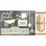 Чипборд Фабрика Декору - FDCH-145, цвет молочный, крафт