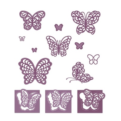 Ніж для вирубки Sue Wilson - Finishing Touches - Magical Butterflies