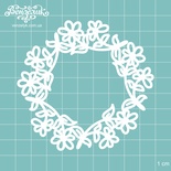 Чипборд від Вензелик - Рамка 90, розмір: 88x84 мм