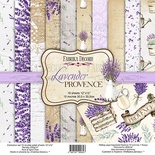Набор скрапбумаги Lavender Provence 30,5x30,5см, ТМ Фабрика Декору