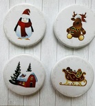 Набір скрап-фішок від ТМ Фабрика Декору з 4 шт. FDSC 113