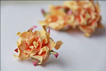 Гардения, диаметр 5 см, цвет желтый, 1 шт.