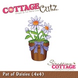 Ніж для вирубки CottageCutz - Pot of Daisies, 10x10 см