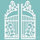 Чипборд від Вензелик - Брама, розмір: 100x37 мм