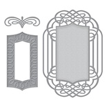 Нож для вырубки от Spellbinders - Amazing Paper Grace - Becca Feeken - Ornamental Crest