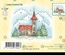 Акриловий штамп LeCreaDesign - Clearstamp Winter landscape church - Зимовий пейзаж з церквою