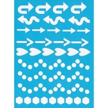 Маска - Фабрика Декору - Стрелки, 20см Х15см