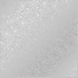 Аркуш одностороннього паперу зі срібним тисненням, дизайн Silver Poinsettia Gray, 30,5см х 30,5см, ТМ Фабрика Декору