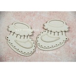 Чипборд Scrapiniec - Взуття пінетки