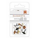 Брадсы Metallics 3/16" от American Crafts, 50 шт.