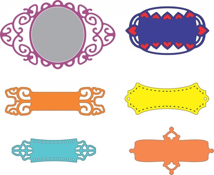 Ніж для вирубки -Sentiment Frame #1 - B189 від Cheery Lynn Designs