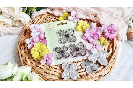 Набір штампів "Жасмін" від AgiArt