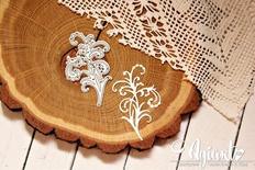 Нож для вырубки от AgiArt - "Народная веточка"