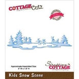 Ніж для вирубки CottageCutz - Kids Snow Scene