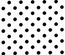 Тканина 100% бавовна - Горох чорний на білому, 45x55см