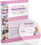 Диск з відео- майстер класів від Crafters Companion -Cupcake Templates Collection - Video Tutorials CD-ROM