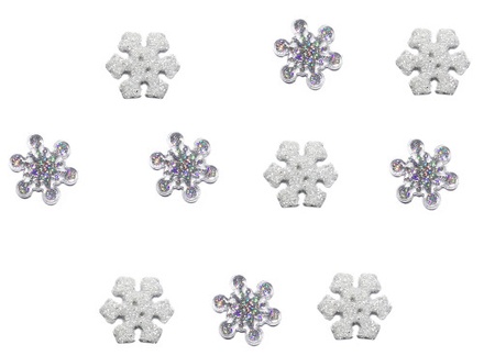 Набір декоративних ґудзиків Dress It Up - Sparkle Flakes