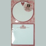 Самоклеющиеся заметки-валентинки от Studio G - From The Queen of Hearts, 1 шт.