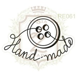 Акриловый штамп Lesia Zgharda RE061 Пуговица, 3,2*2,1см.