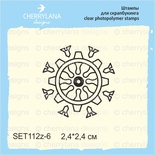 Штампи від Cherrylana - шестерня, 2, 4x2, 4см