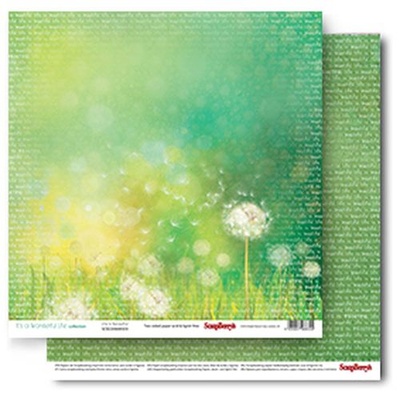 Набор бумаги для скрапбукинга от ScrapBerry's - Этот удивительный мир, RU, 30,5х30,5 см, 190 гр / м, двусторонняя, 6 шт