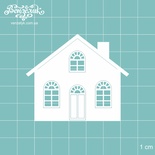 Чипборд от Вензелик - Дом 01, размер: 60x50 мм