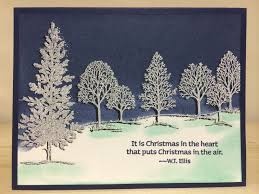 Набор резиновых штампов от Stampin'Up - Lovely As A Tree Clear-Mount Stamp Set