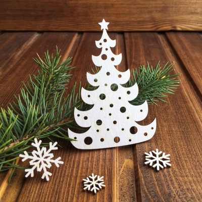 Чипборд від Вензелик - Ялинка